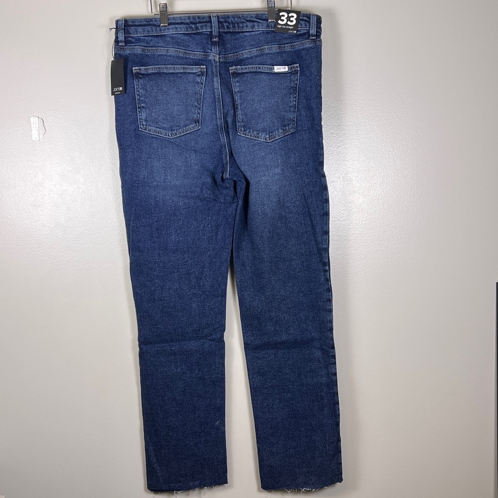 Joe's Jeans High Rise Straight Ankle Denim Stretch Jean Denim Size 33 - Picture 7 of 16